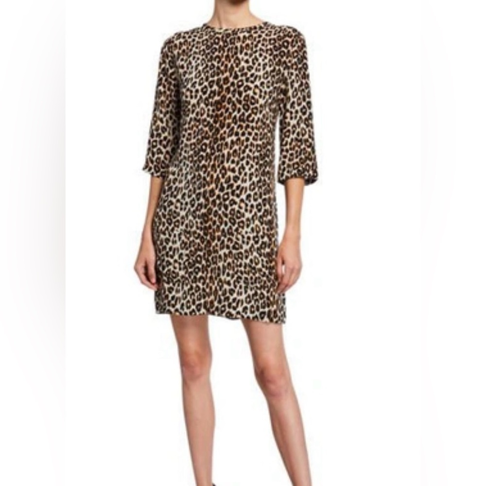 Equipment Aubrey Silk Mini Shift Dress